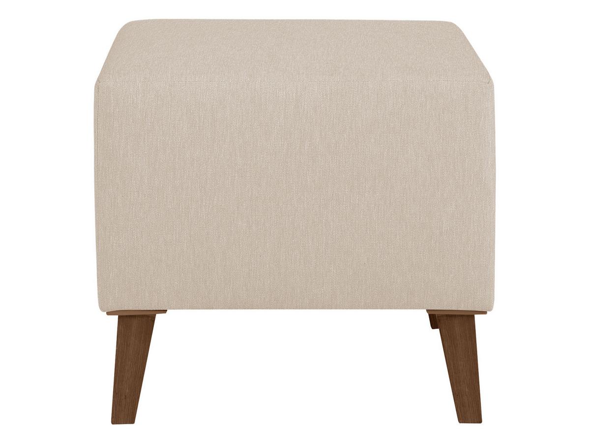 POLSTERHOCKER Oviedo - Naturfarben, Holz/Kunststoff (51/45/51cm) - MIRJAN24