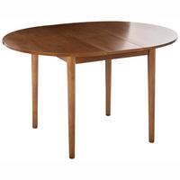 ESSTISCH ausziehbar Dunkle Eiche 107-137/107 cm Echo - Dunkelbraun, Holzwerkstoff (107/107/76cm) - Beliani