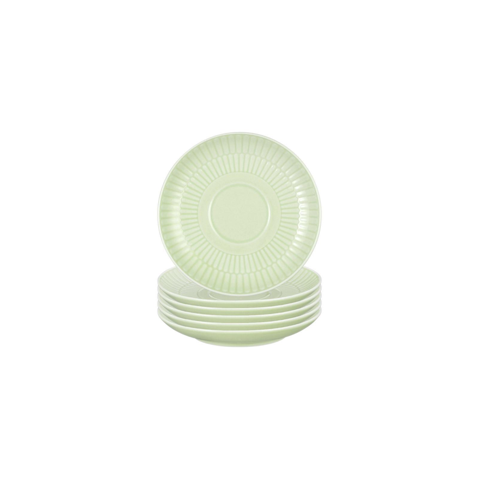 KOMBI-UNTERTASSEN Amina Seladon ø 12 cm 6er Set - Grün, Keramik (12cm) - Seltmann Weiden
