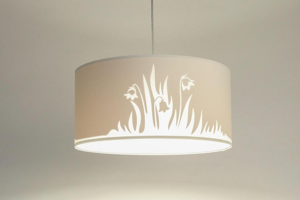 HÄNGELEUCHTE Weiß 60/100 cm - Beige/Weiß, Kunststoff (30/0.8/100cm) - ONZENO