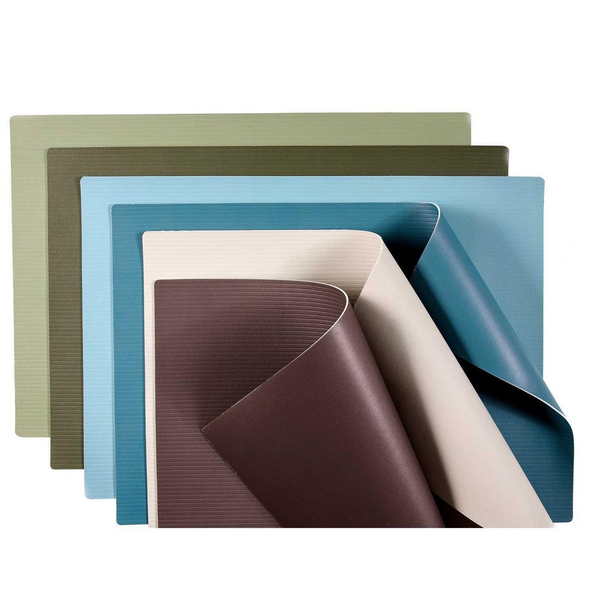 PLATZMATTEN Mistral Hellblau 43 x 30 cm 12er Set - Hellblau, Kunststoff (43/30/0.2cm) - Ritzenhoff Breker