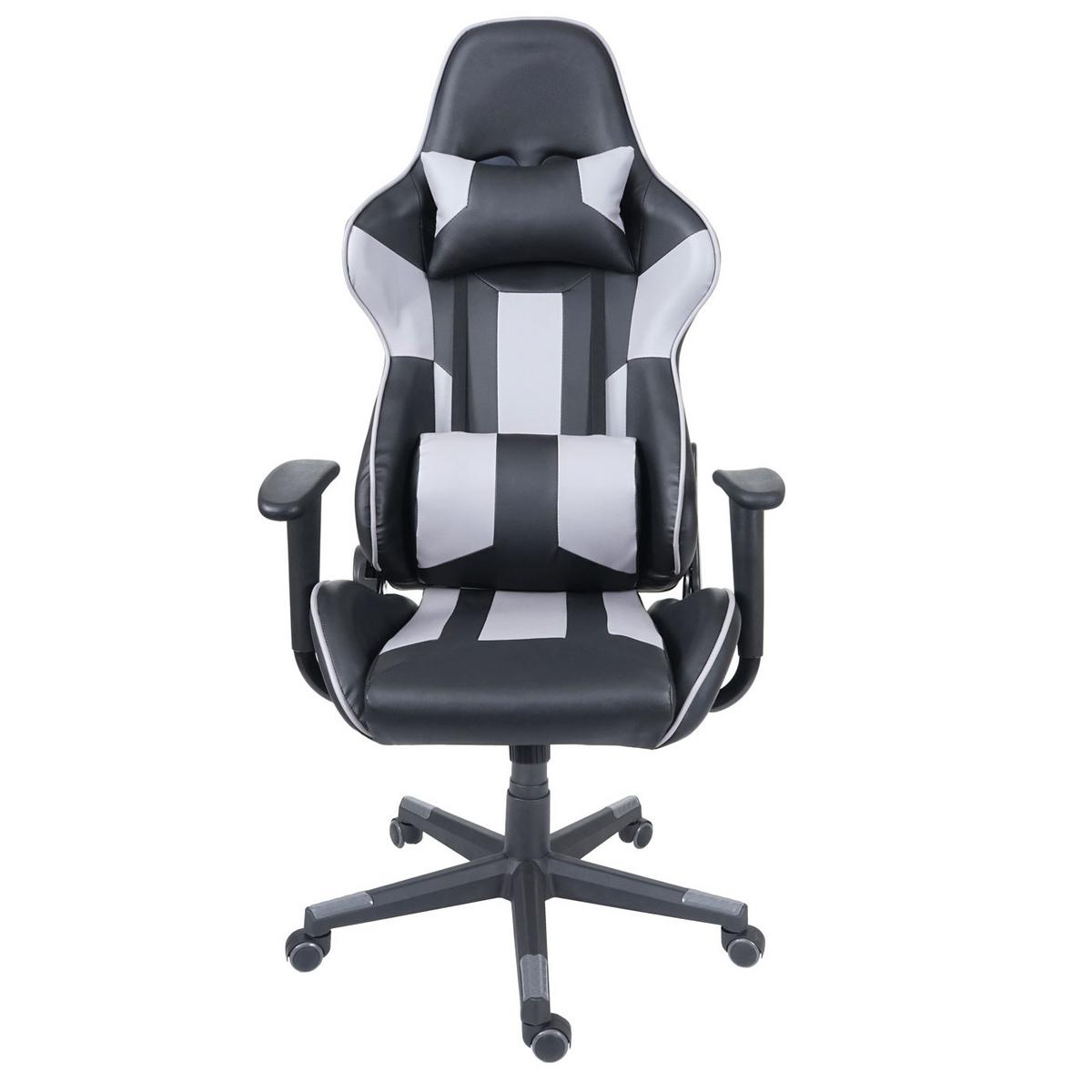 BÜROSTUHL Schwarz, Grau - Schwarz/Grau, Textil (67/136/69cm) - MCW