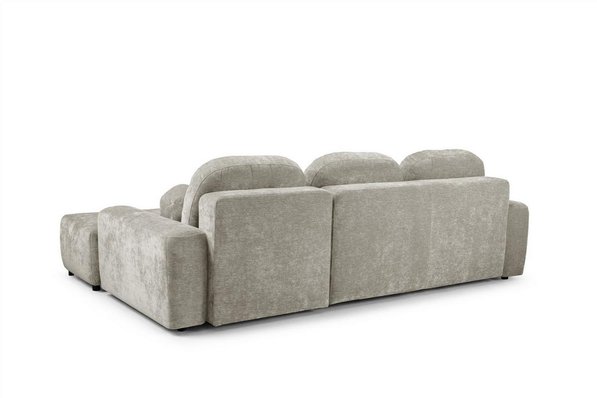 ECKSOFA Argos In Vibe - Beige, Holzwerkstoff/Textil (267/170cm) - Fun Möbel