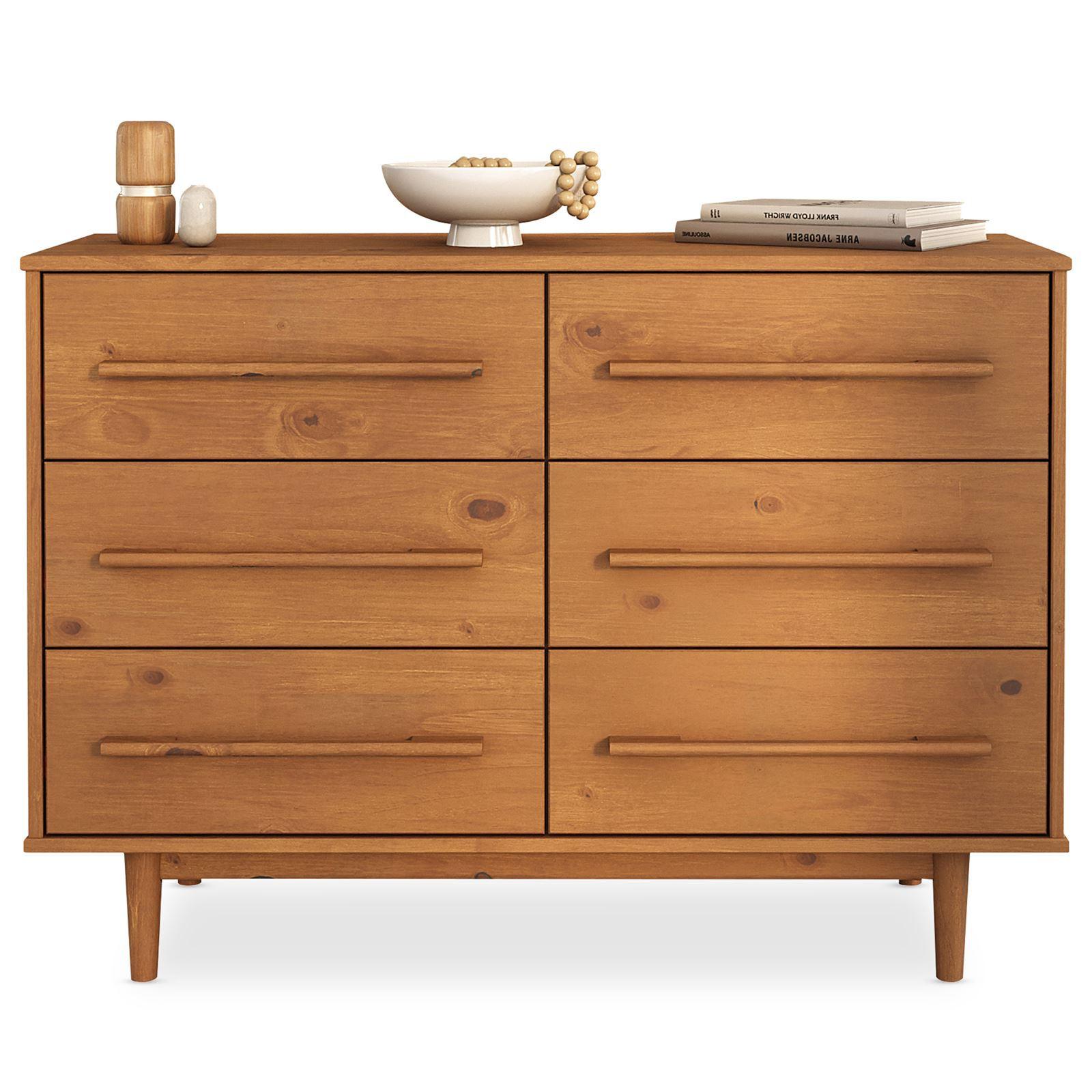 KOMMODE TECCA Eiche - Eichefarben, Holz (111/79/41cm) - IDIMEX