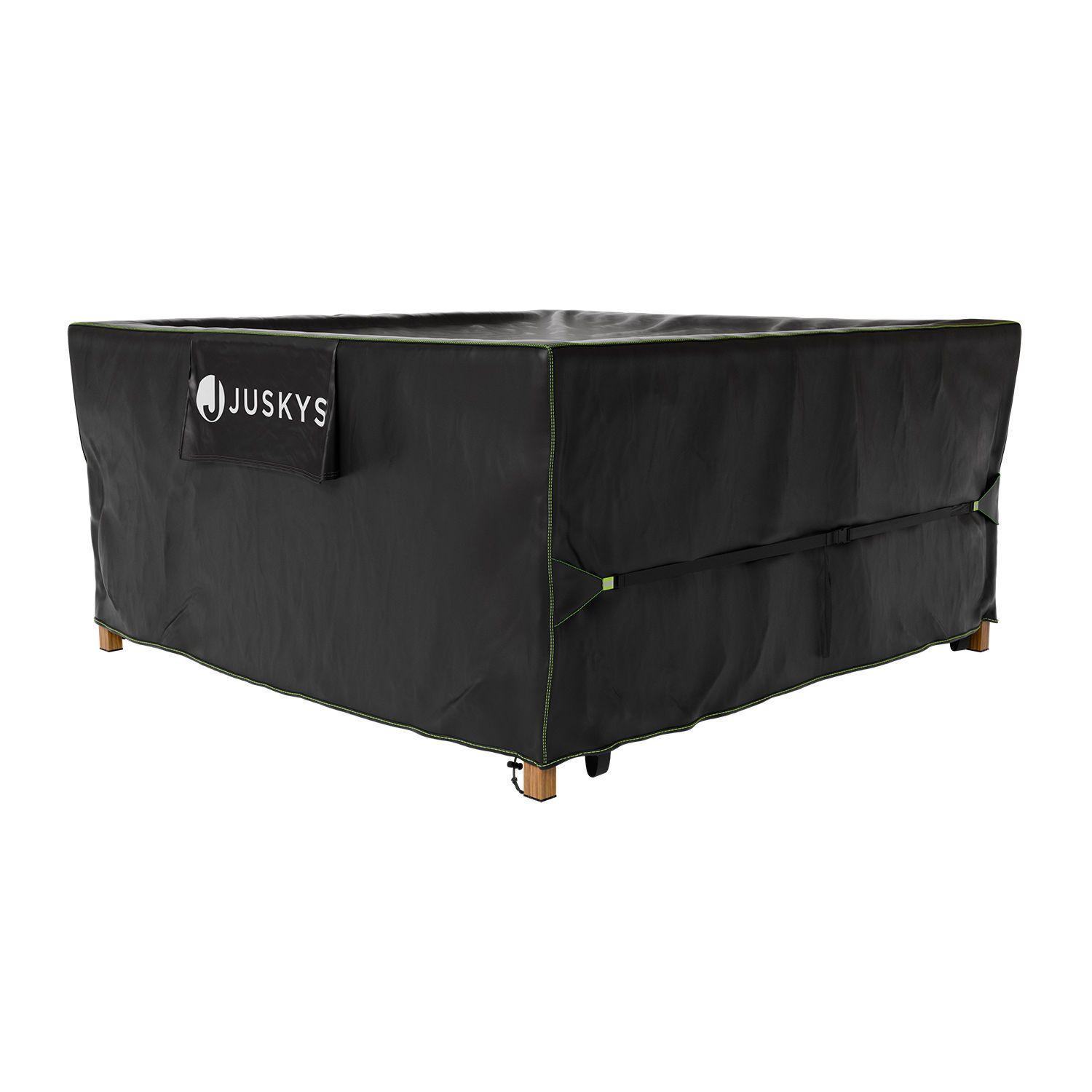 GARTENMÖBELABDECKUNG CoverSafe Pro schwarz - Schwarz, Kunststoff (250/90/250cm) - Juskys