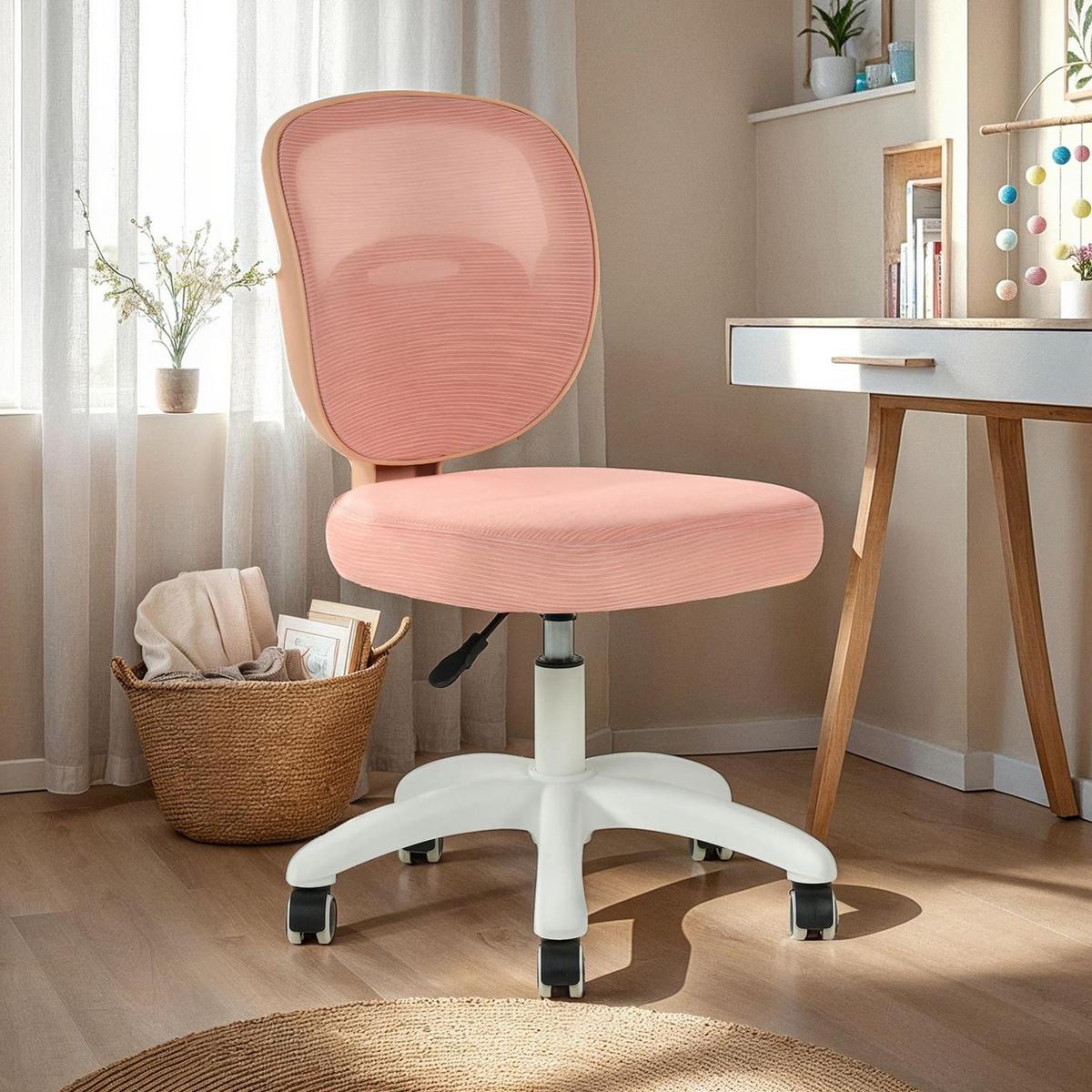 KINDERDREHSTUHL MALYA - Pink, Textil (46/91/52cm) - IDIMEX