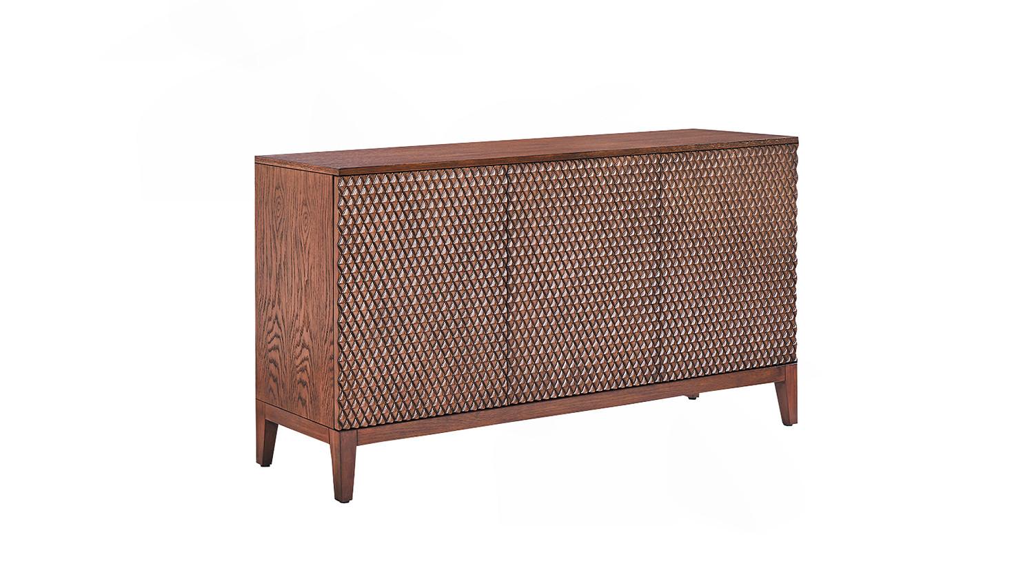 SIDEBOARD COPAS Braun Holz - Braun, Eichenholz/Holz (150/85/40cm) - KAWOLA