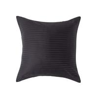 KISSENBEZUG Damast, Ägyptische Baumwolle, Fadendichte 330 - Schwarz, Textil (60/60cm) - Homescapes