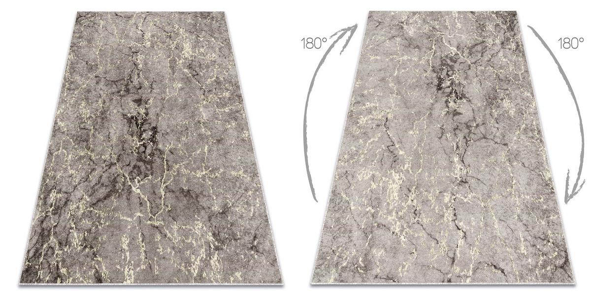TEPPICH Miro 140/190 cm - Grau, Textil (140/190cm) - rugsX