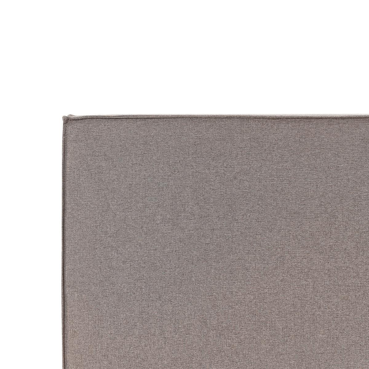 POLSTERBETT 180/200 cm Taupe Moissac - Taupe, Textil (180/200cm) - Beliani