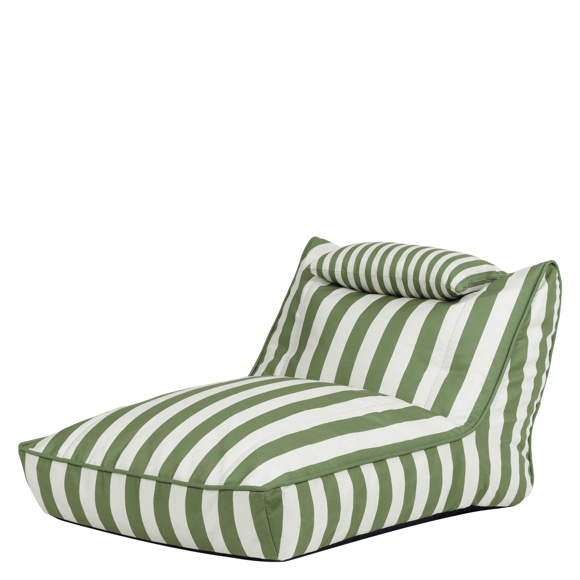 SITZSACK Liege Indoor Outdoor Nova - Olivgrün, Textil (84/68/108cm) - icon