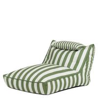 SITZSACK Liege Indoor Outdoor Nova - Olivgrün, Textil (84/68/108cm) - icon