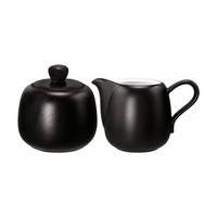 MILCH- & ZUCKER-SET Liberty Velvet Black schwarz 260 ml 2-tlg. - Schwarz, Keramik (1/2cm) - Seltmann Weiden