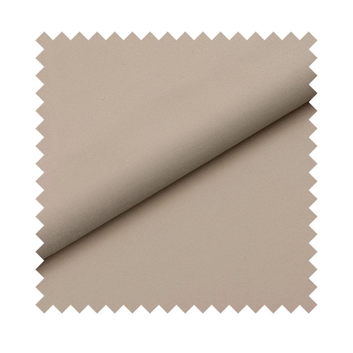 POLSTERBETT Cloudy Low Beige Samt, 90x200 cm - Beige/Schwarz, Kunststoff/Textil (90/200cm) - Selsey