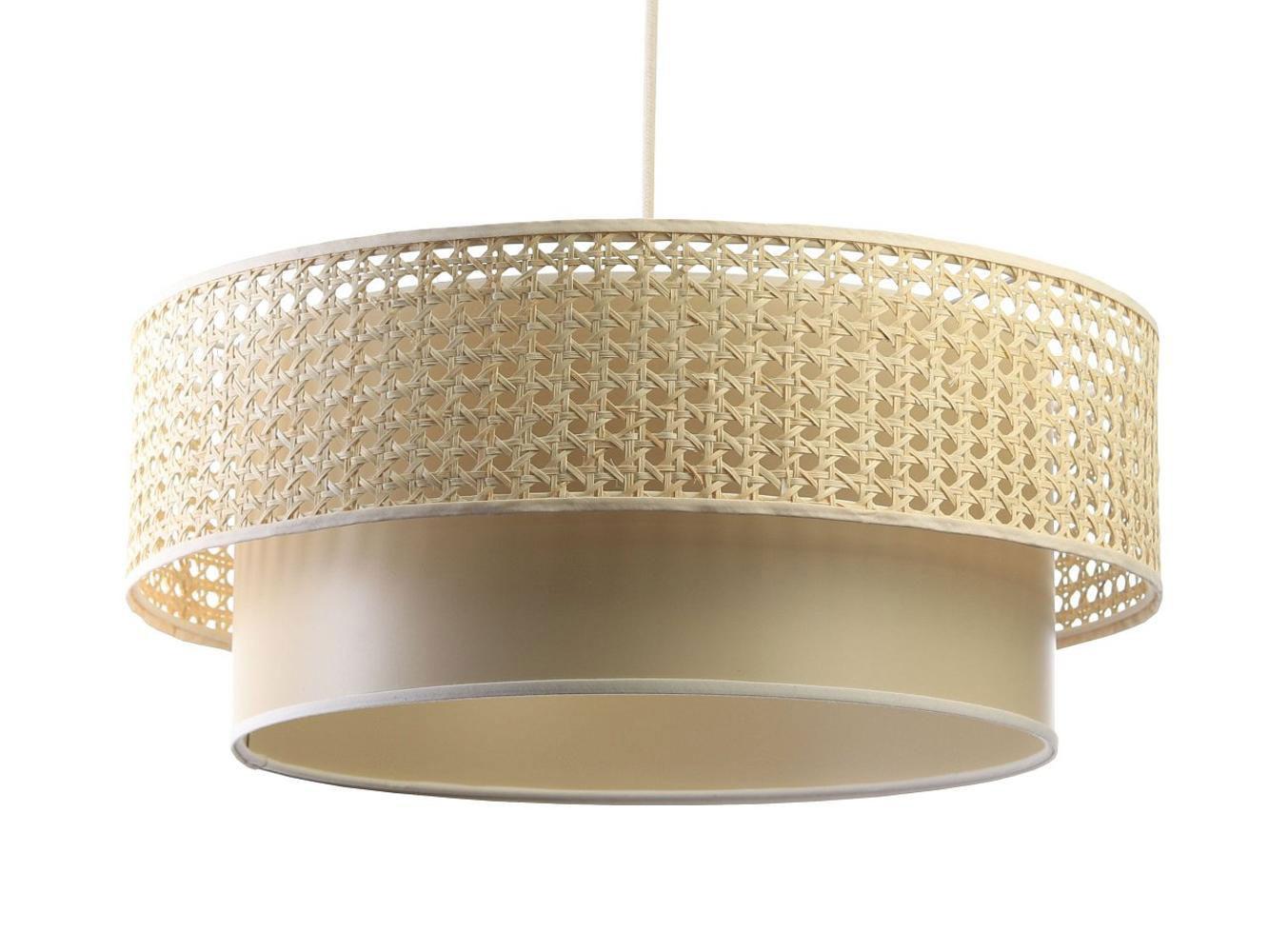HÄNGELEUCHTE Beige 50/20 cm - Beige, Kunststoff (50/1/20cm) - ONZENO