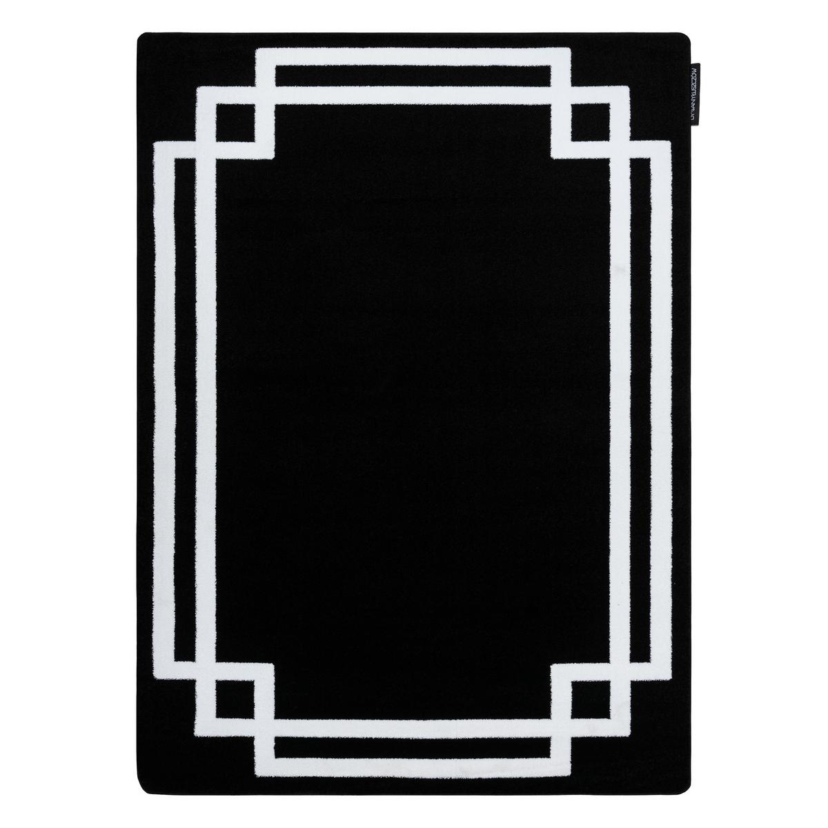 TEPPICH Hampton 160/220 cm - Schwarz, Textil (160/220cm) - rugsX