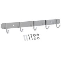 GARDEROBENLEISTE 38.1/5/5 cm - Silberfarben, Metall (5/5/38.1cm) - Intirilife
