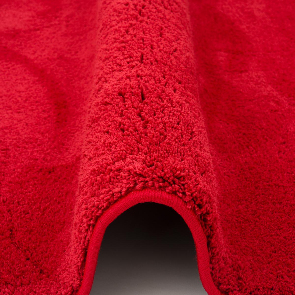 HOCHFLOR LANGFLOR SUPER SOFT TEPPICH SILKY - Weinrot, Textil (140/200cm) - Pergamon