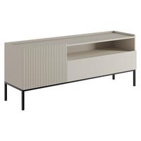 TV-ELEMENT Como 150 1D1SZ - Kaschmir/Schwarz, Holzwerkstoff/Metall (150/60/42cm) - MIRJAN24