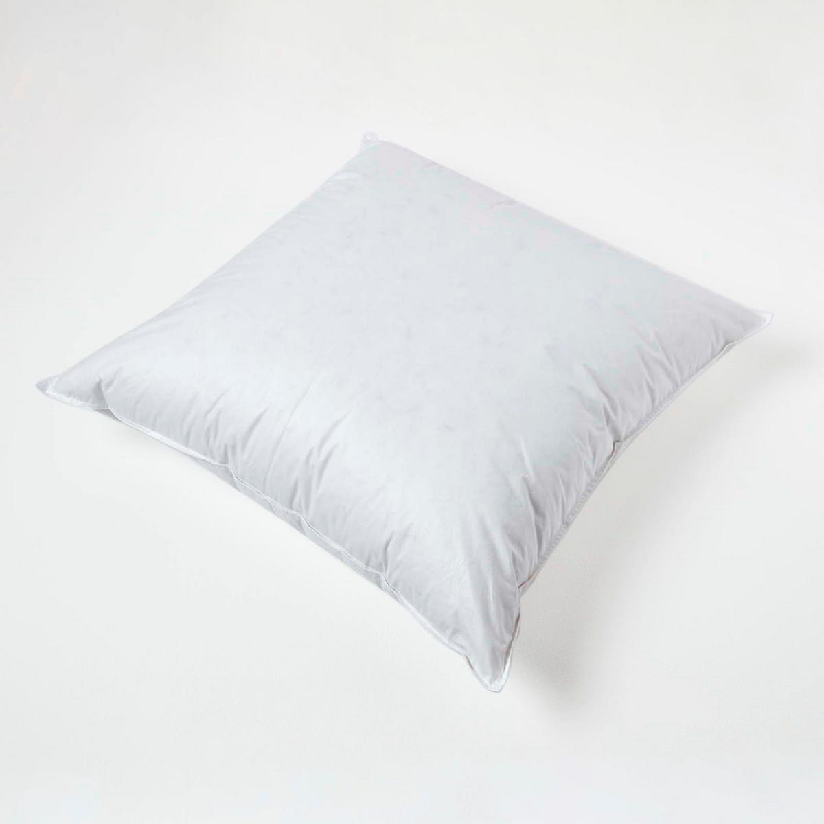 FÜLLKISSEN 70/70 cm – Enten-Daunen - Weiß, Textil (70/70cm) - Homescapes