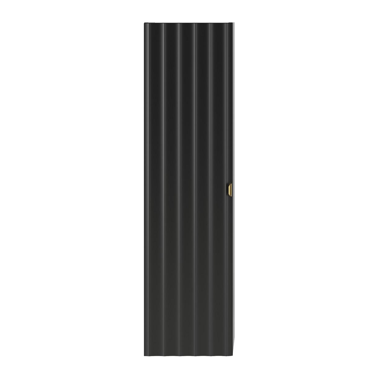 HÄNGESÄULE Lexa Schwarz - Schwarz, Holzwerkstoff (34.5/130/31.8cm) - Petits-meubles
