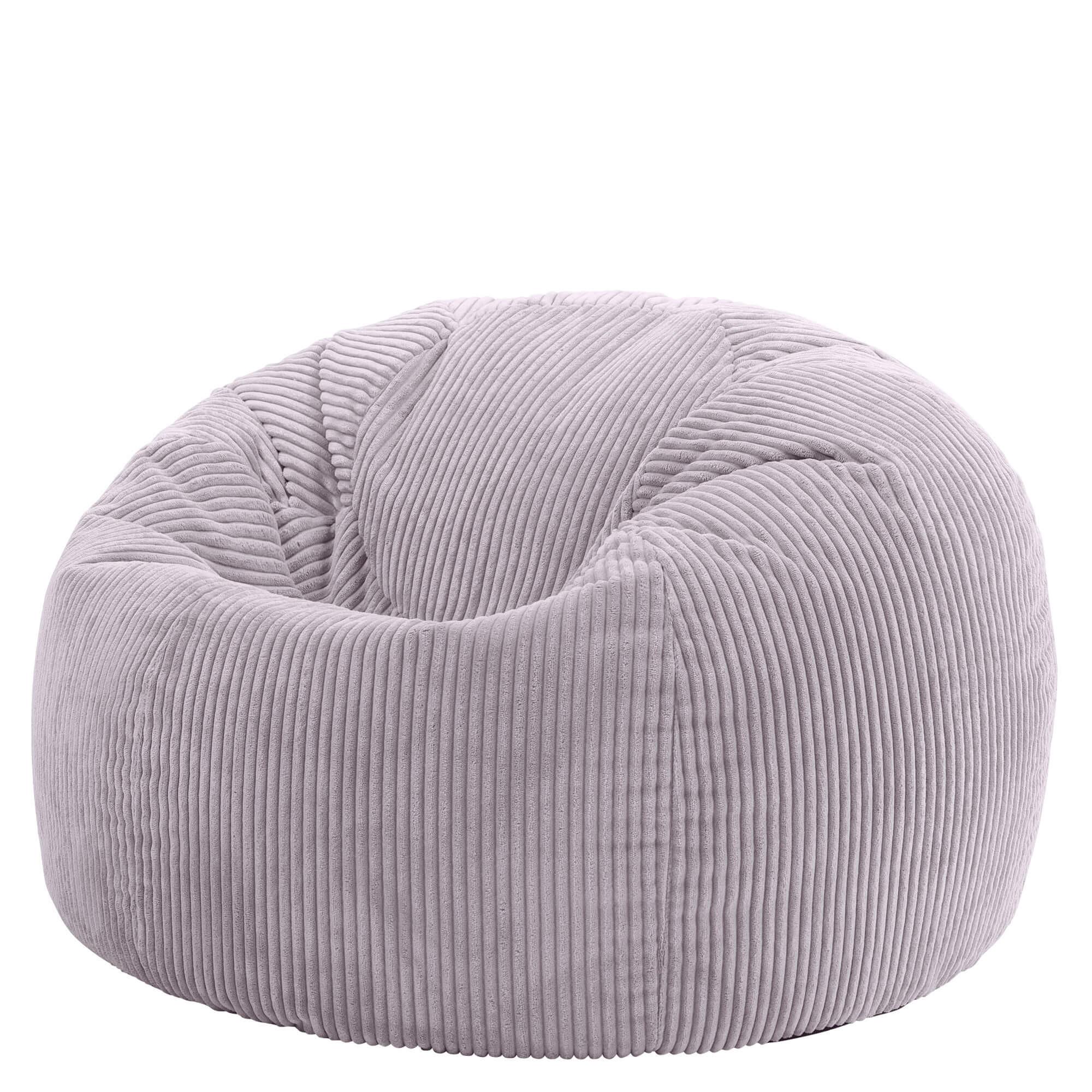 SITZSACK Klassisch Kingston, Cord - Lila/Flieder, Textil (85/50/85cm) - icon