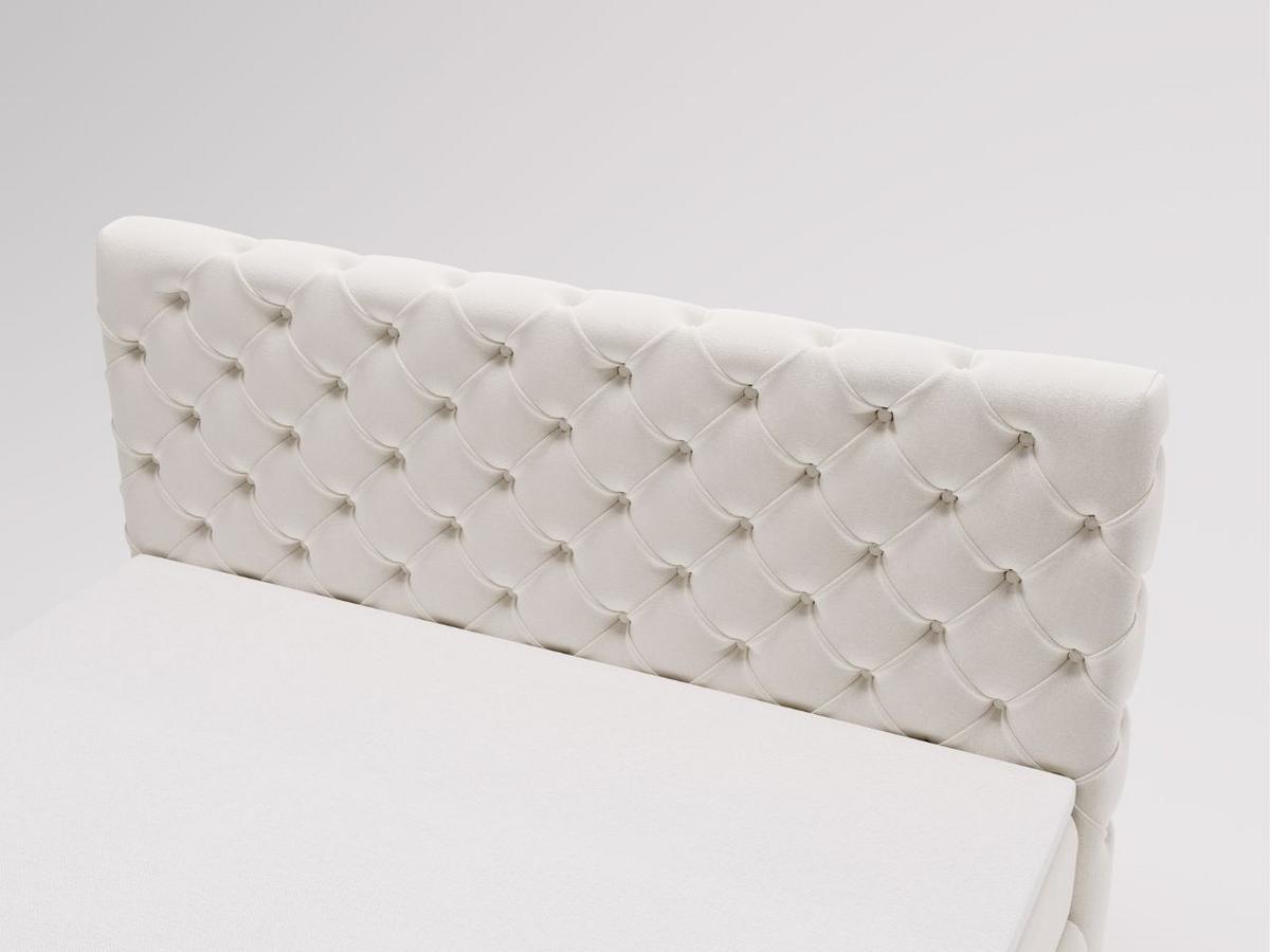 BOXBETT Canolo 160x200 Cremige - Creme, Holz/Textil (160/200cm) - Graingold