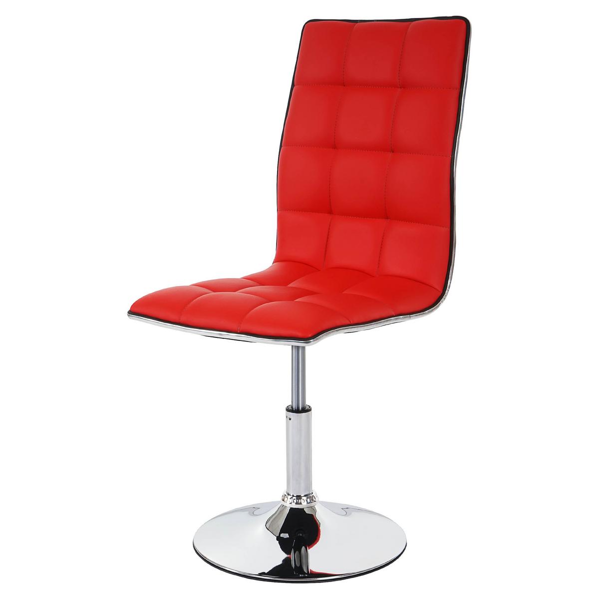 ESSZIMMERSTUHL Rot 2er-Set - Rot, Textil (43/103/54cm) - MCW