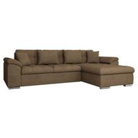 ECKSOFA Diana, Seite: Rechts - Nussbaumfarben, Holz/Textil (280/160cm) - MIRJAN24