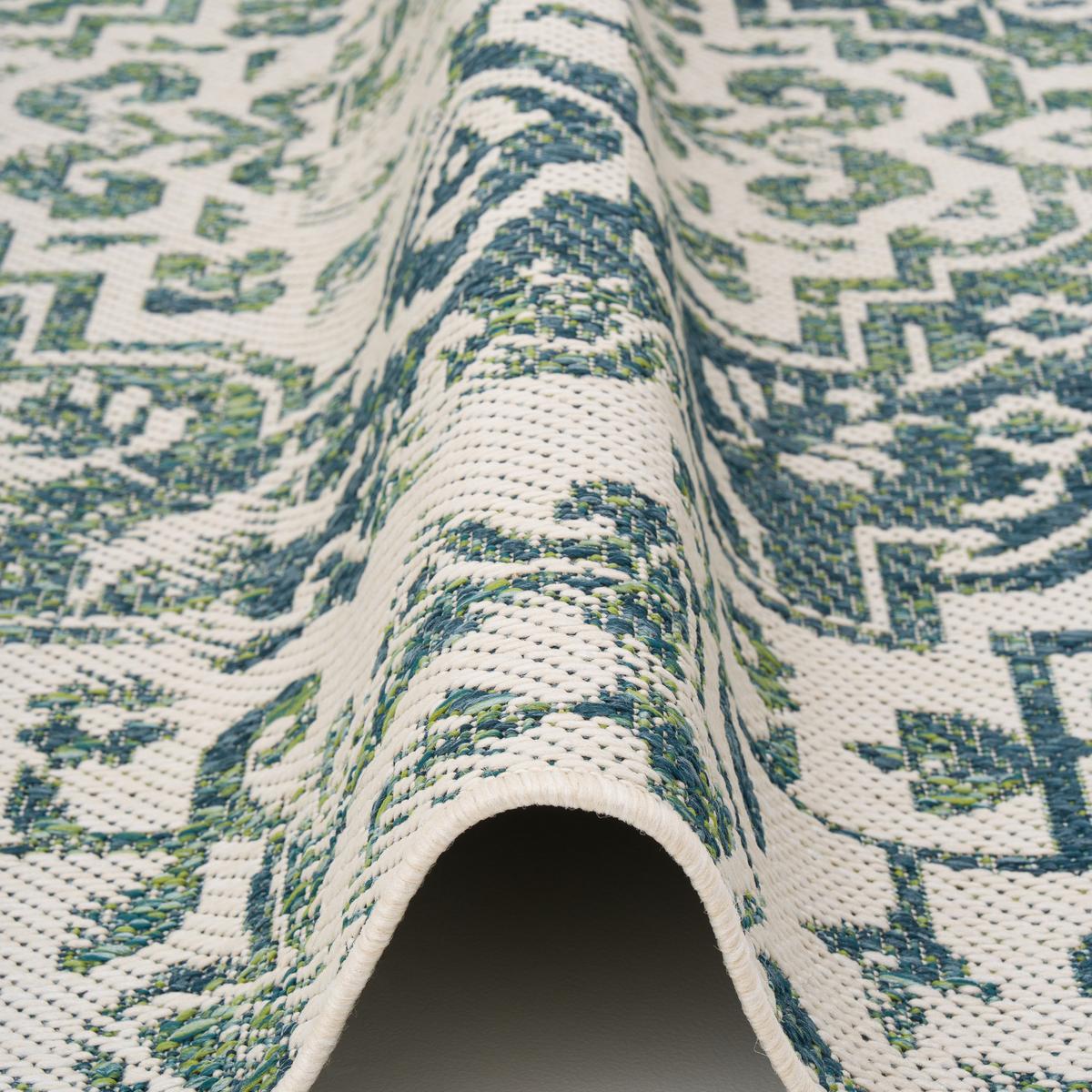 IN- UND OUTDOOR TEPPICH CARPETTO - Mintgrün, Textil (200/285cm) - Pergamon
