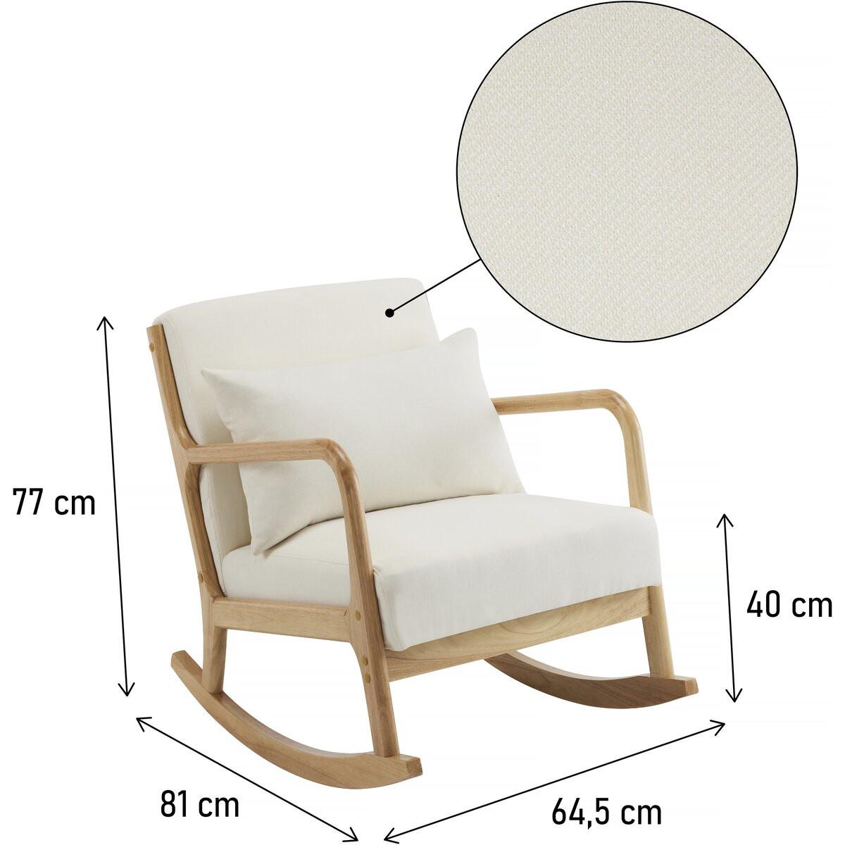 SESSEL clinton beige - Beige, Textil (81/80/65cm) - Habitat Garten