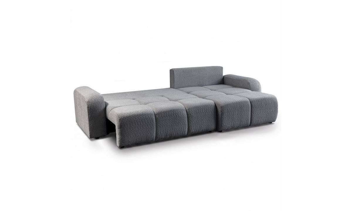 ECKSOFA MALIBU XL 275/150/87 cm Coral 80 - Anthrazit, Textil (275/150cm) - Lookway