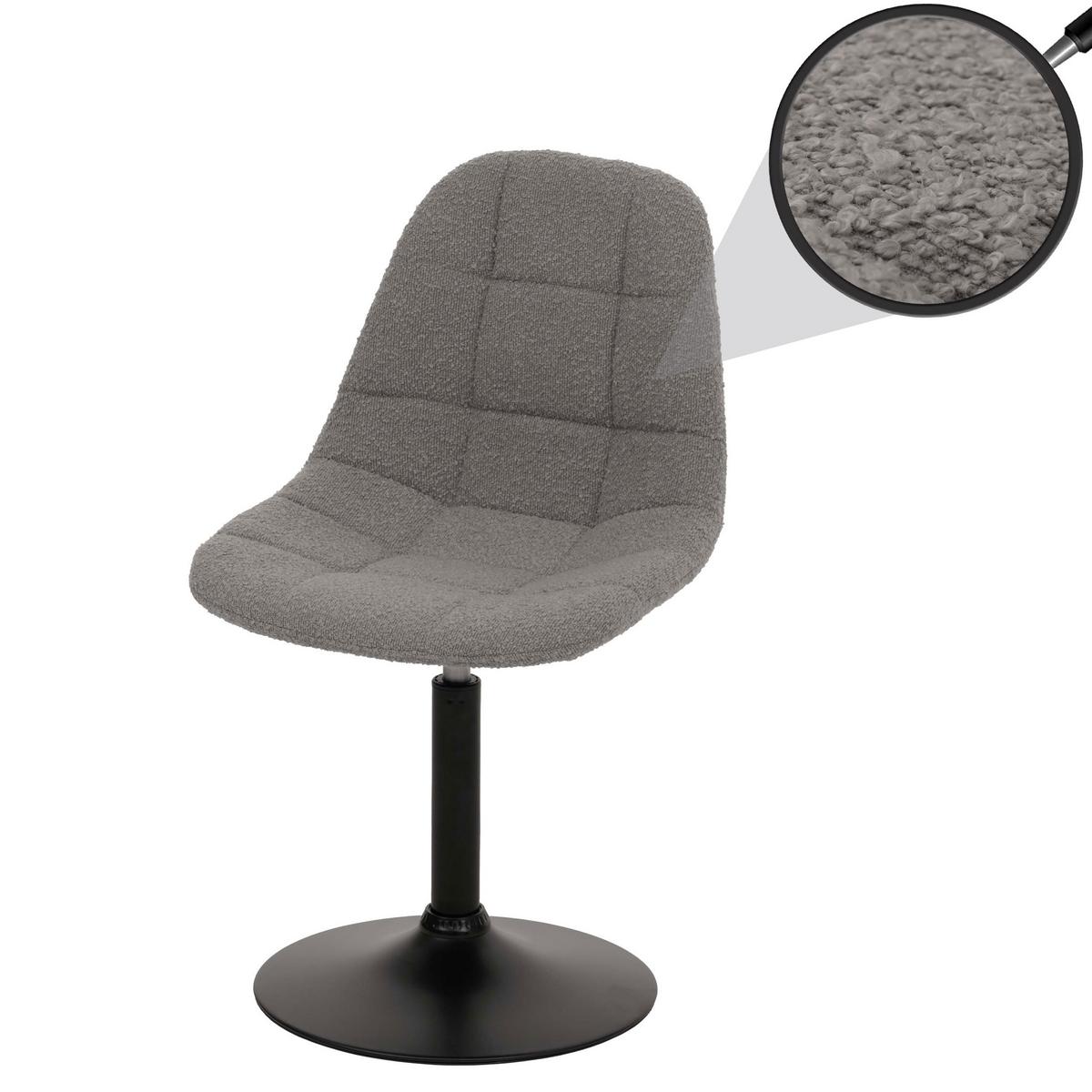 ESSZIMMERSTUHL Hellgrau - Hellgrau/Grau, Textil (47/83/43cm) - MCW