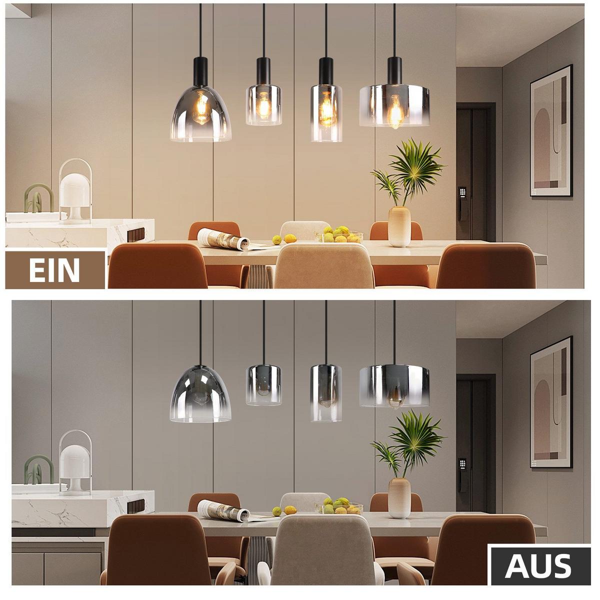 PENDELLEUCHTE Marsiglio 78/5/180.5 cm - Schwarz, Metall (5/78/180.5cm) - Nettlife