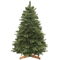 WEIHNACHTSBAUM PVC Stahl Grün - Grün, Kunststoff (150cm) - HOMCOM