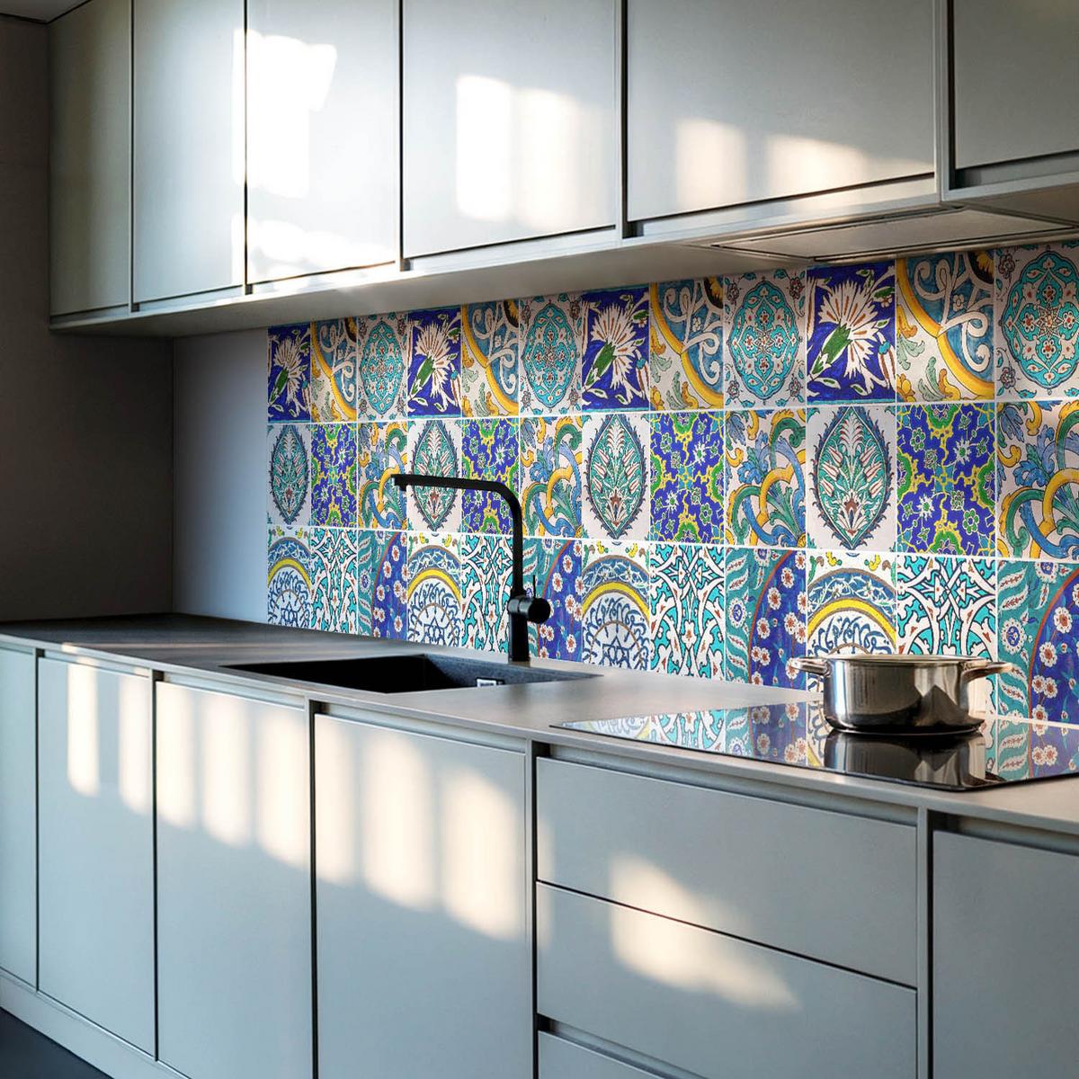 WANDPANEEL 120x60 cm selbstklebend Cordalla - Dunkelblau, Kunststoff (60/1.6/120cm) - Wallfluent
