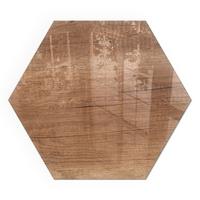 GLASPLATTE für Kamin h40 cm - Braun, Glas (40/40/0.4cm) - TULUP