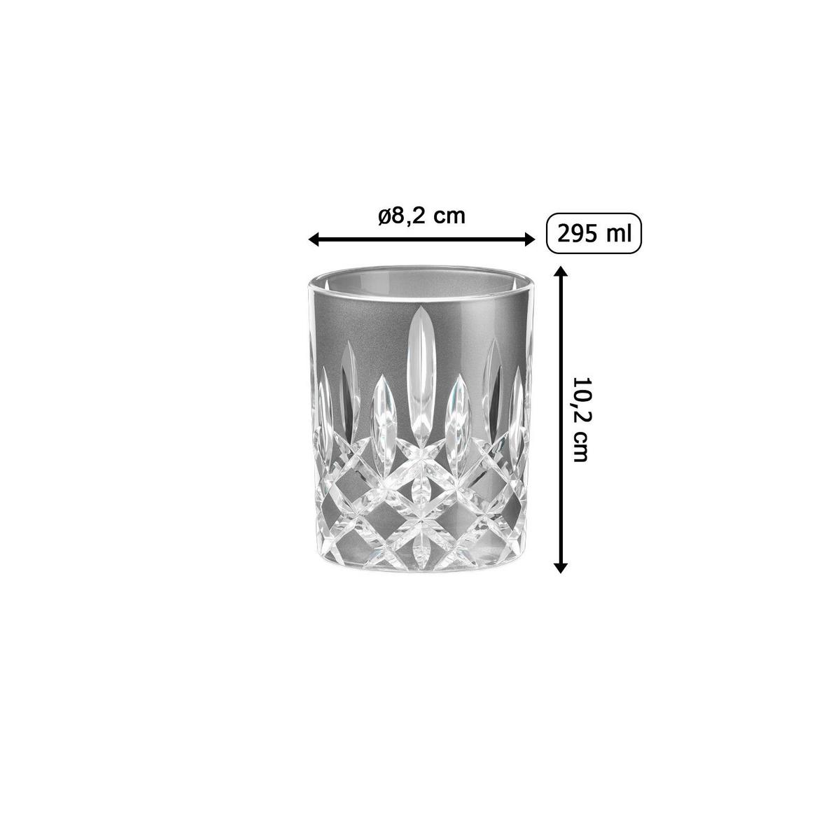 WHISKYGLAS Laudon Silber 295 ml - Silberfarben, Glas (0.295L) - Riedel