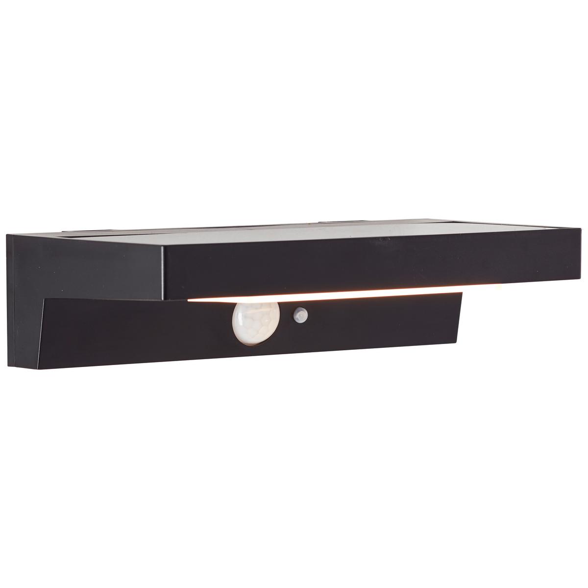 AUSSENWANDLEUCHTE Barker G40415/06 - Schwarz, Metall (20.5/5/10.5cm) - Brilliant