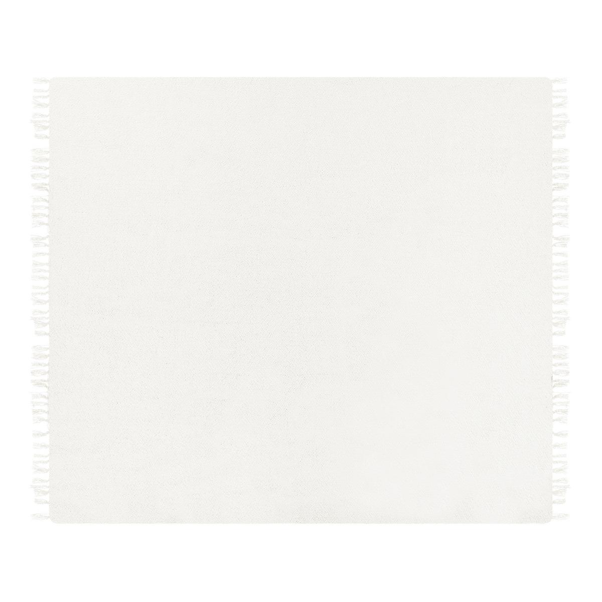 DECKE Weiß 220/240 cm Chaohani - Weiß, Keramik (220/240cm) - Beliani