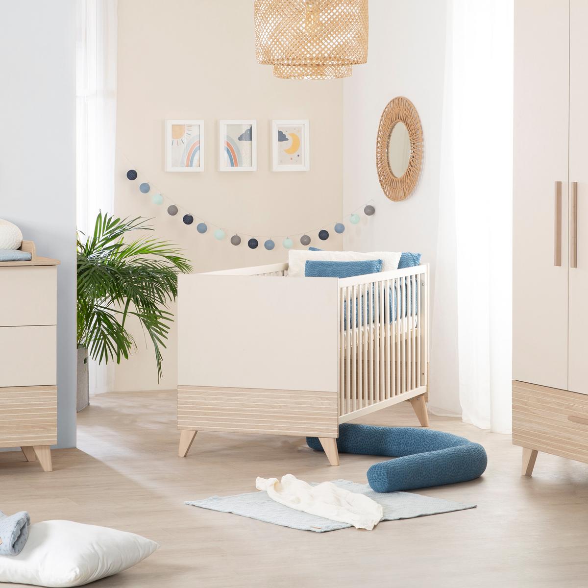 BABYBETT Sidney 70x140 cm - Kaschmir, Holzwerkstoff (70/140cm) - Roba