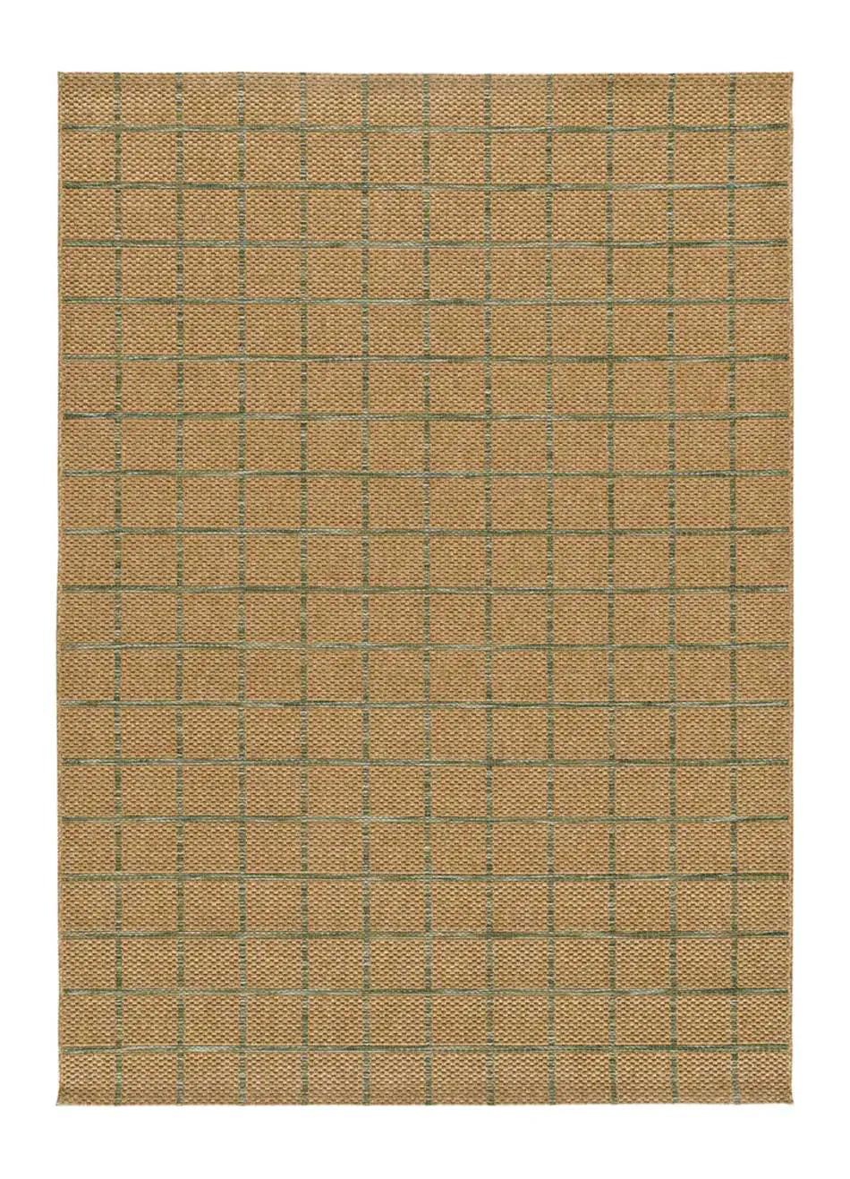 IN- & OUTDOOR-TEPPICH Braun / Grün Pergola 160/230 cm - Braun/Grün, Textil (160/230cm) - Atticgo
