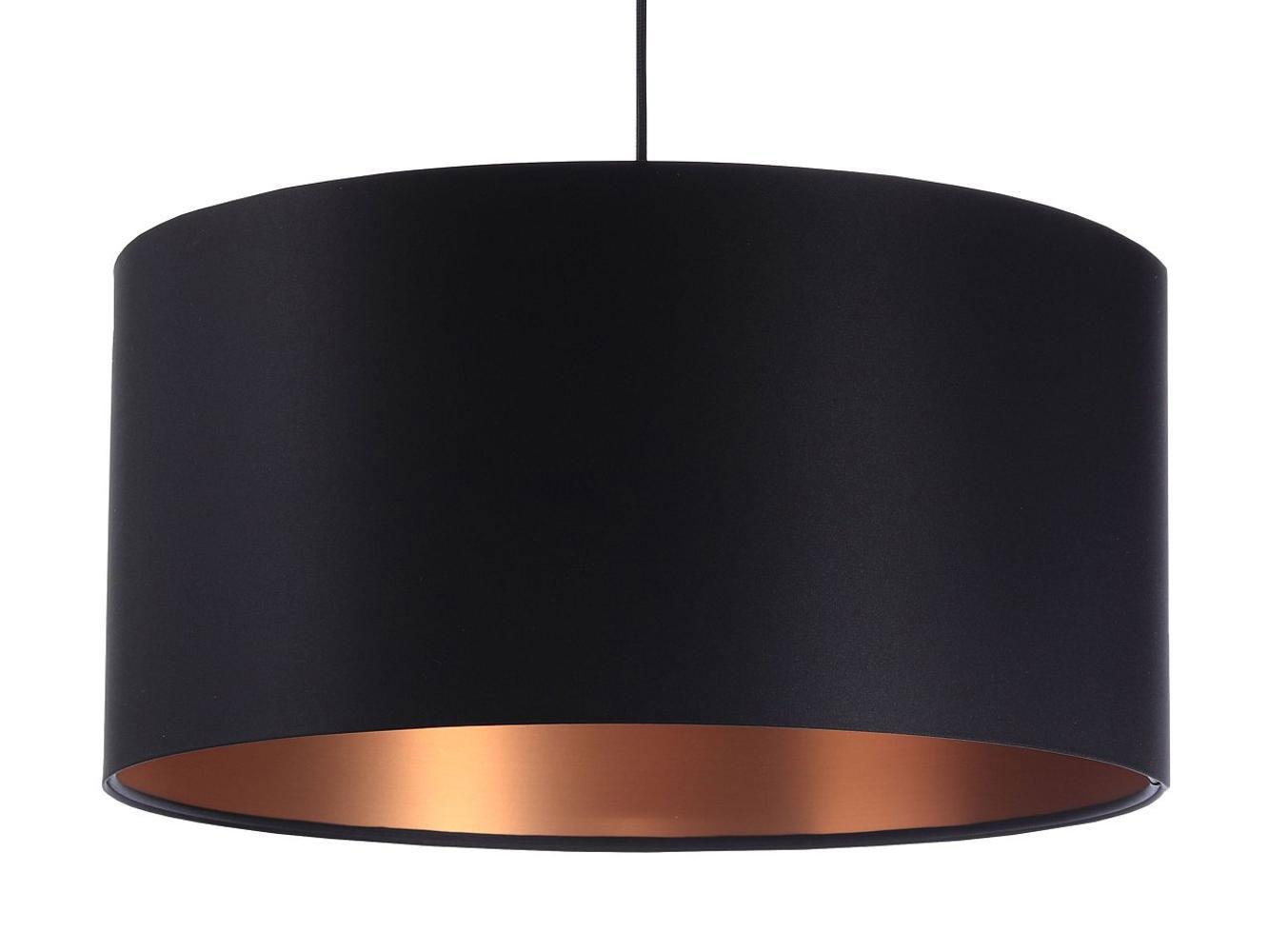 HÄNGELEUCHTE Kupfer 60/30 cm - Schwarz/Kupferfarben, Kunststoff (60/1.1/30cm) - ONZENO