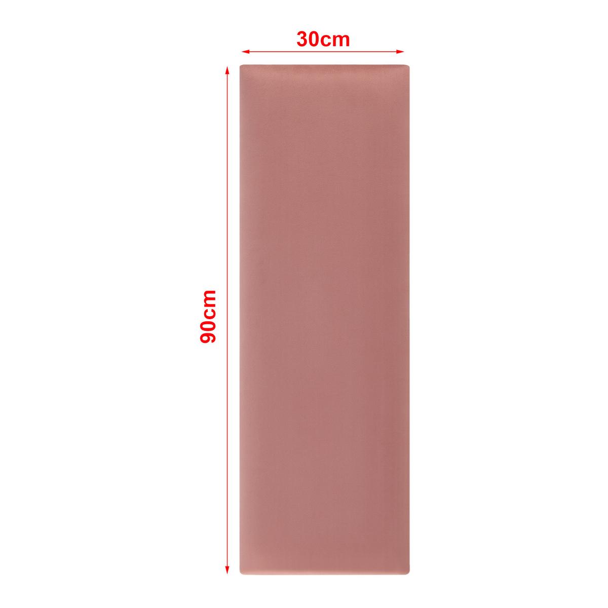 KOPFPOLSTER-SET 2 TLG. Carpino - Rosa, Textil (3/30/90cm) - [neu.haus]