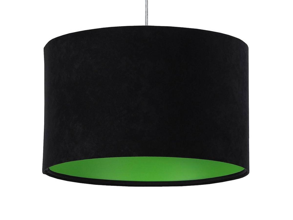 HÄNGELEUCHTE Grün 30/20 cm - Schwarz/Grün, Kunststoff (30/0.45/20cm) - ONZENO