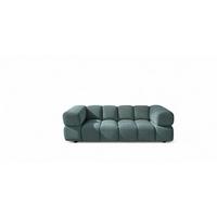SOFA 3-sitzer Blanche In Puente - Blau, Holzwerkstoff/Textil (240/70/96cm) - Fun Möbel