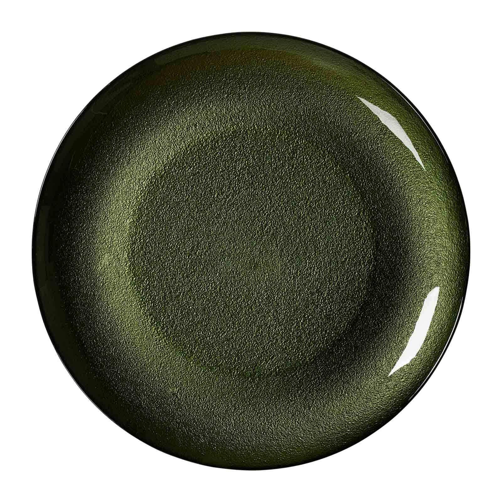 PLATZTELLER Grazia Grün ø 33 cm - Grün, Glas (33cm) - Ritzenhoff Breker