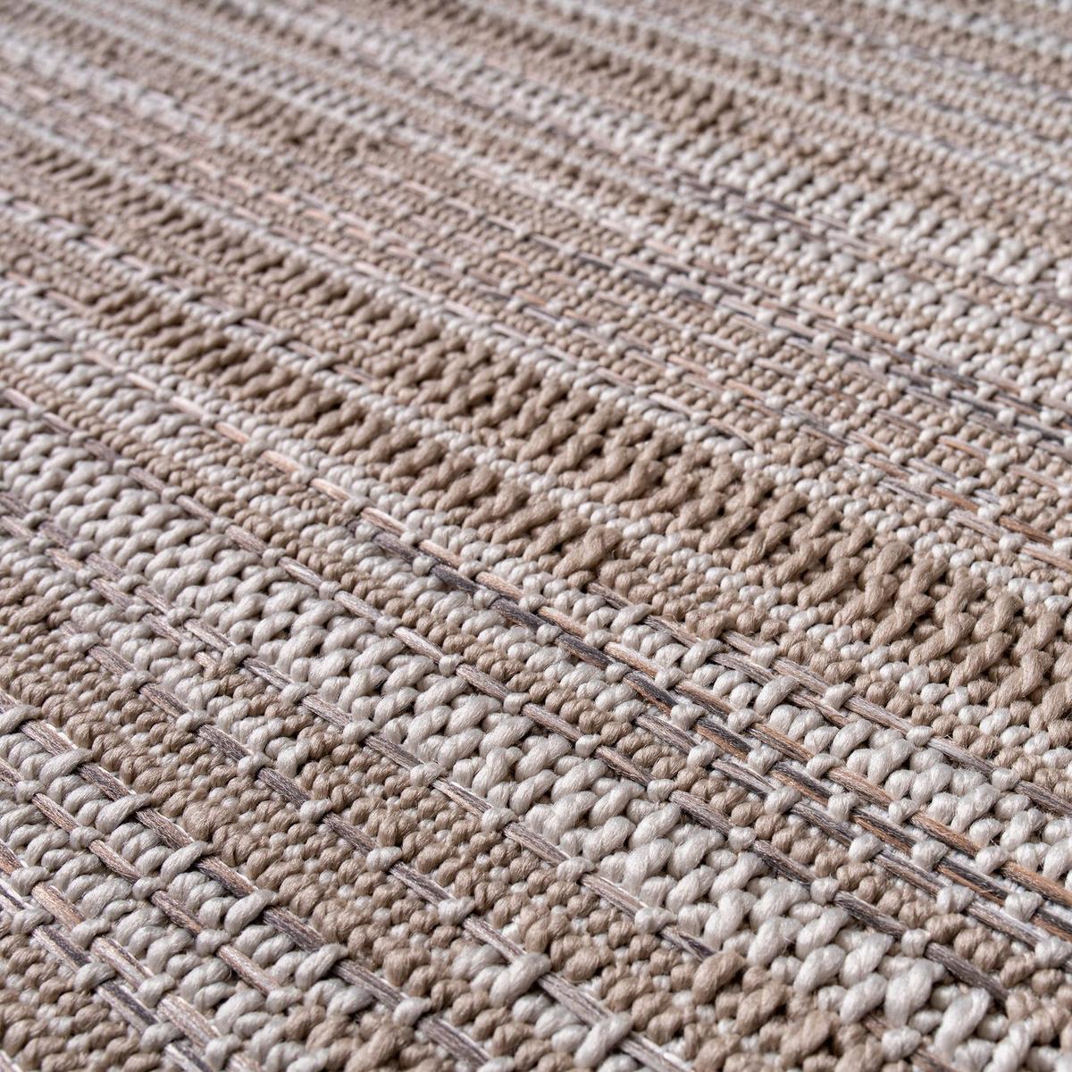 OUTDOORTEPPICH Boho Hellcreme Beige 80 x 250 cm - Creme, Kunststoff (80/250cm) - TT Home