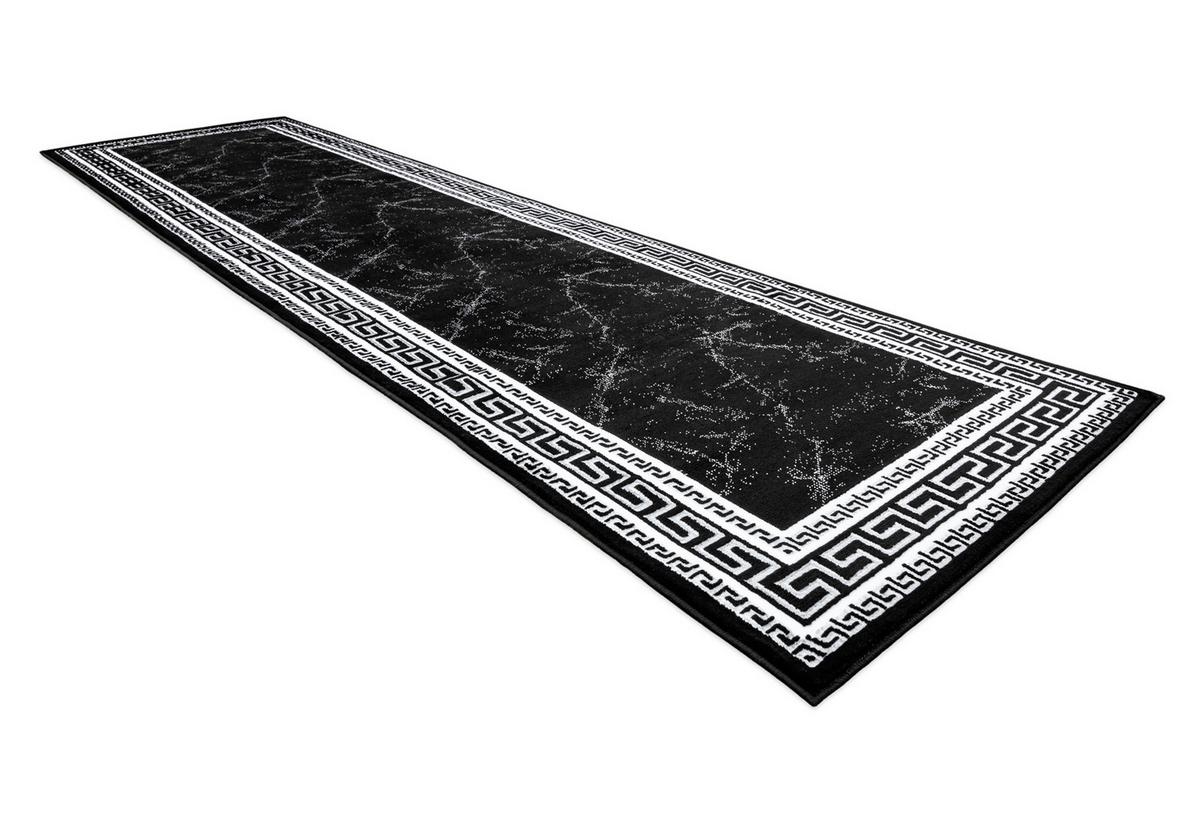 TEPPICH Gloss 70/250 cm - Schwarz, Textil (70/250cm) - rugsX