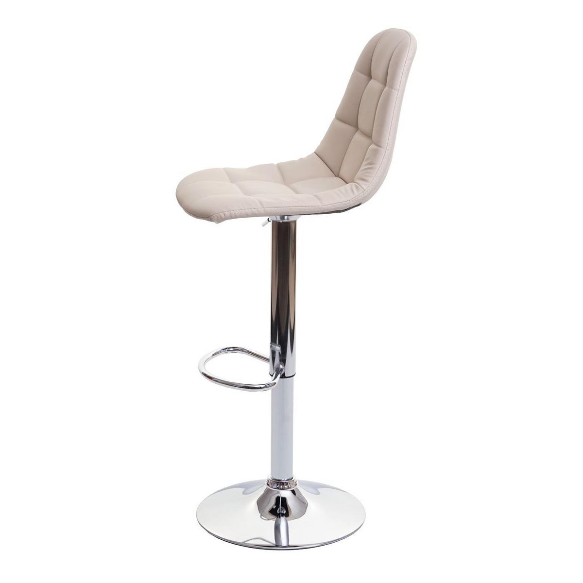 BARHOCKER Cremeweiß 2er-Set - Weiß, Textil (43/115/47cm) - MCW